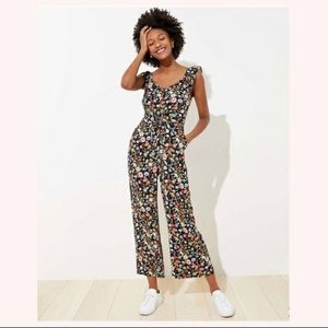 Lily Ruffle Tie Front Jumpsuit
